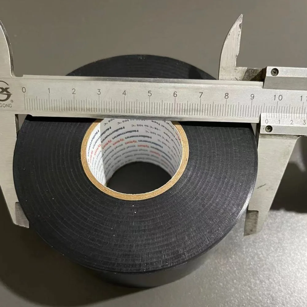 Super High Temperature Resistant Weatherproof PVC Electrical Insulation Vinyl Pipe Wrap Anti Corrosion Protection Tape