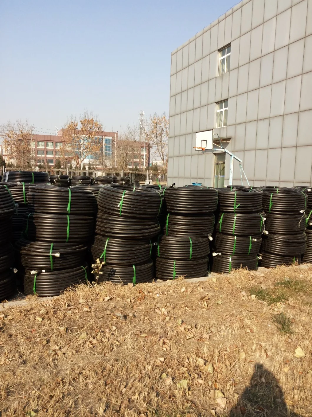 China Supplier Black HDPE Roll Water Supplying Pipe