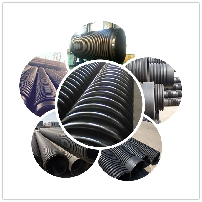 PE100 Double-Wall Corrugated HDPE Pipes for Water Drainage