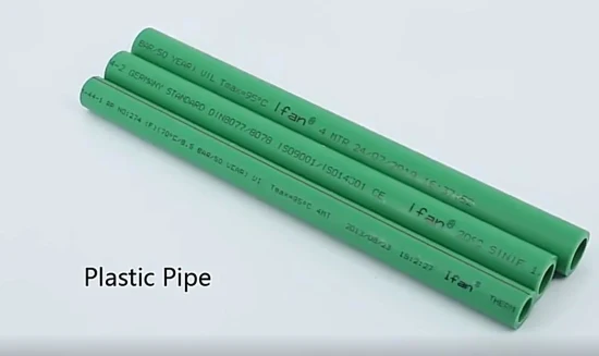 Ifan Factory оптовая продажа высококачественных пластиковых труб PPR труб высокого давления PPR труб